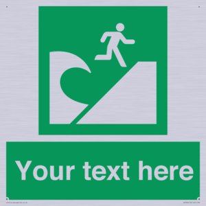 Custom Safe Condition Tsunami evacuation area